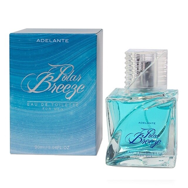 Apa de toaleta cu feromoni, Adelante Polar Breeze, pentru Barbati, 90ml