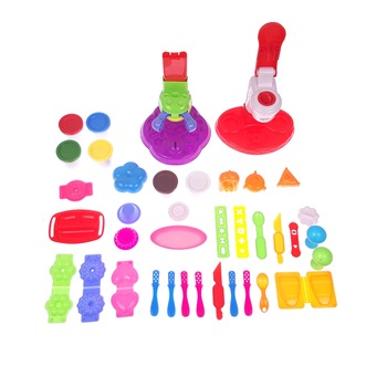 Set plastelina cu accesorii pentru copii 729A2 Set plastelina cu accesorii pentru copii 729A2