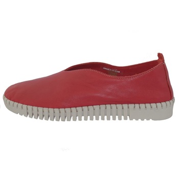 Mocasini dama, din piele naturala, marca Carla Sellini, 2183895ros-05-120, rosu, Rosu, 36 Mocasini dama, din piele naturala, marca Carla Sellini, 2183895ros-05-120, rosu, Rosu, 36