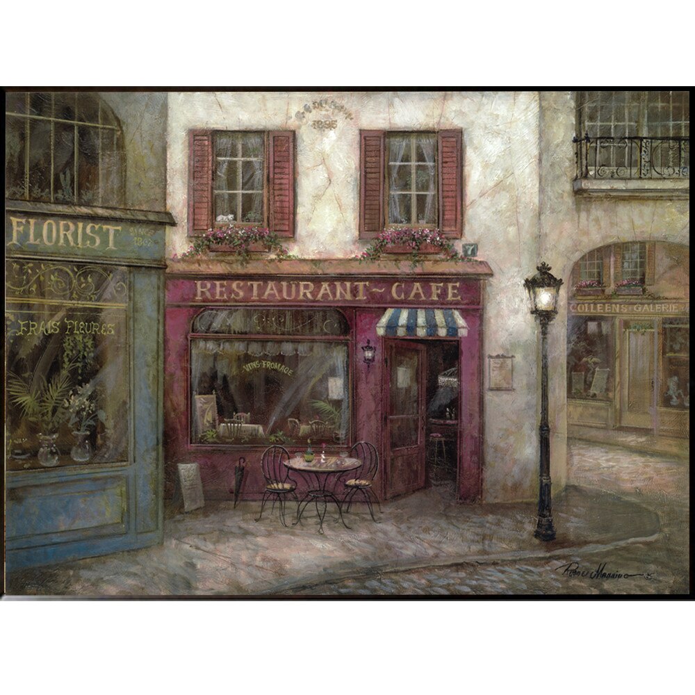 Tablou inramat pe suport de lemn 