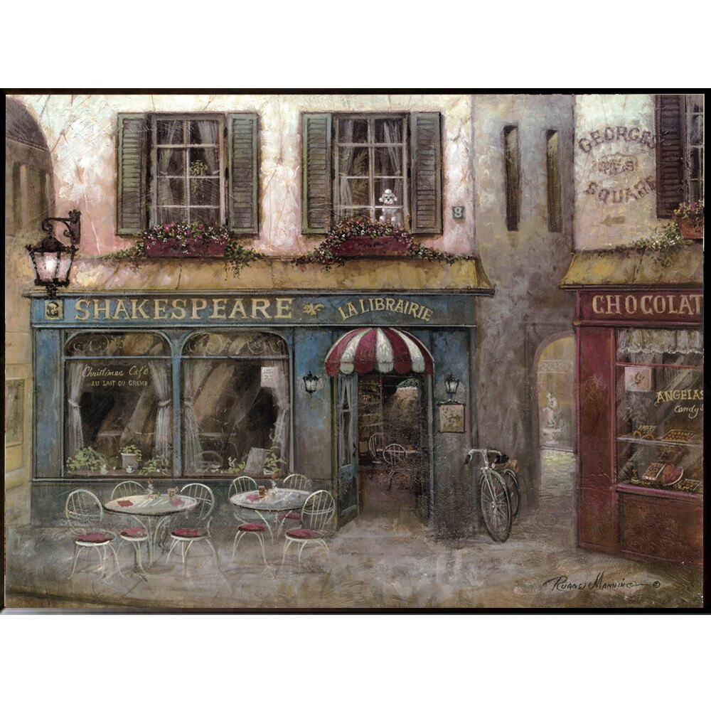 Tablou inramat pe suport de lemn 