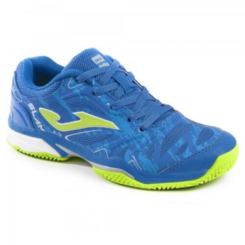 Pantofi sport Joma T. Slam Men 904 Clay, albastru/verde, Albastru/Verde