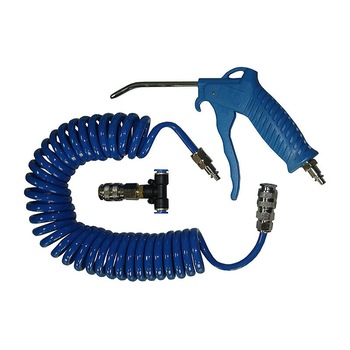 Furtun aer cu pistol AutoMax, pentru cabina camion, cu racord Furtun aer cu pistol AutoMax, pentru cabina camion, cu racord