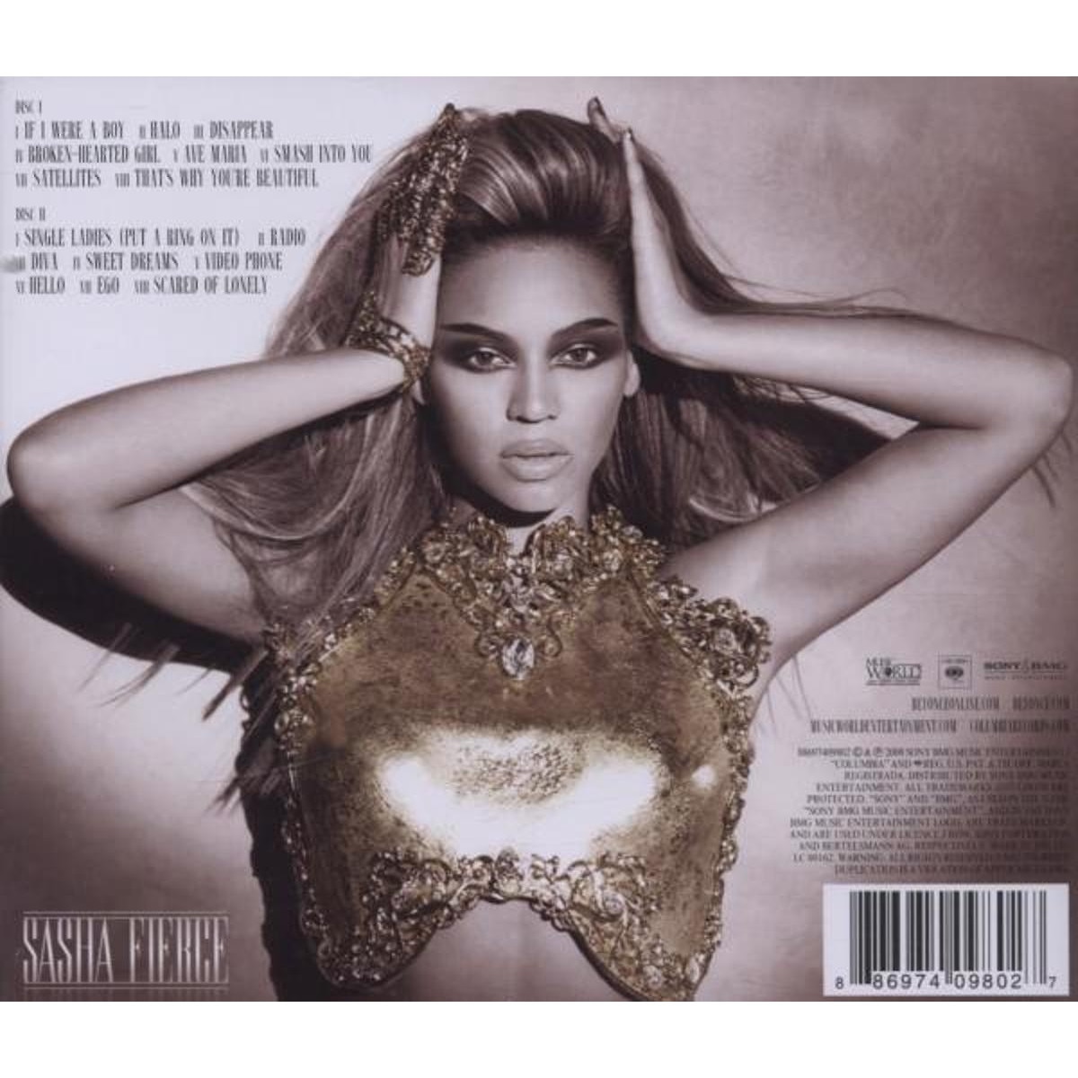 Beyonce I Am Sasha Fierce Deluxe 2 Cd Emag Ro