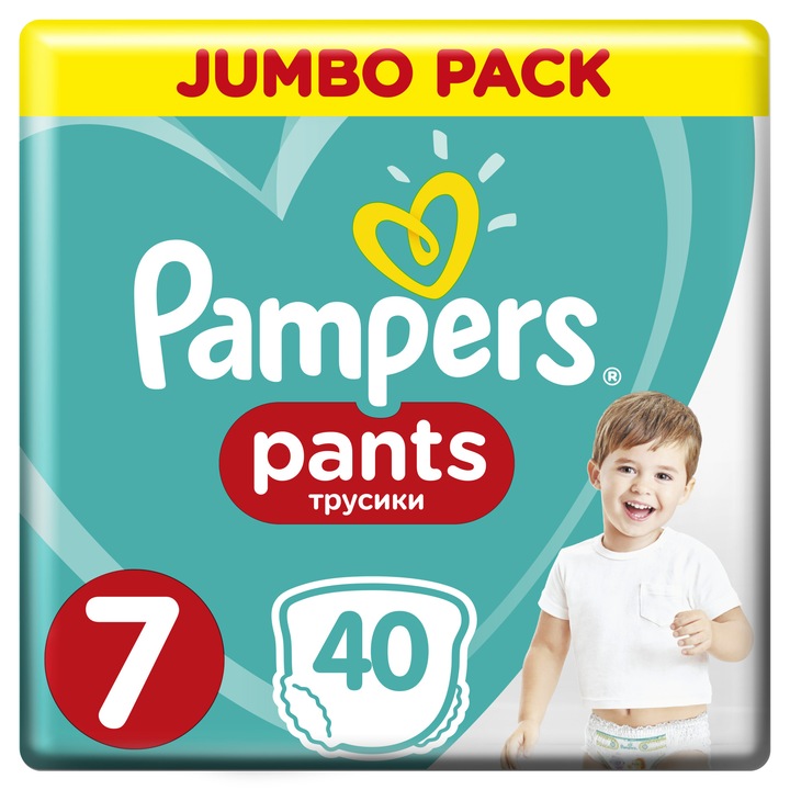 Pampers Bugyipelenka, 7-es méret, 40 db