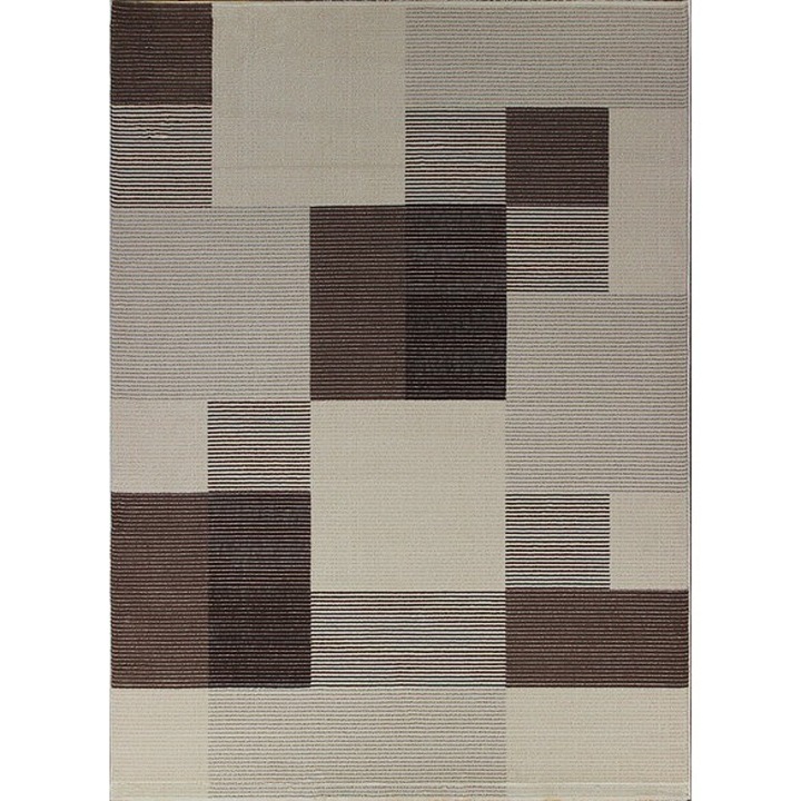 Ber. Milas 8299 Világos 160X230Cm Barna Szőnyeg