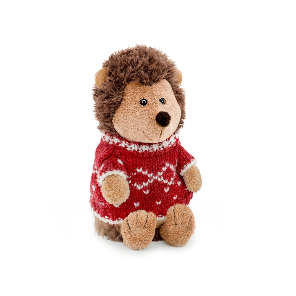 Jucarie din plus, Prickle, ariciul cu pulover rosu, 15cm, Orange Toys
