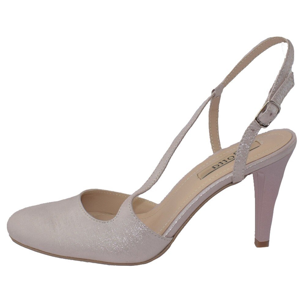 Pantofi dama, din piele naturala, marca Botta, 1228-19-10-05, roze, Roze