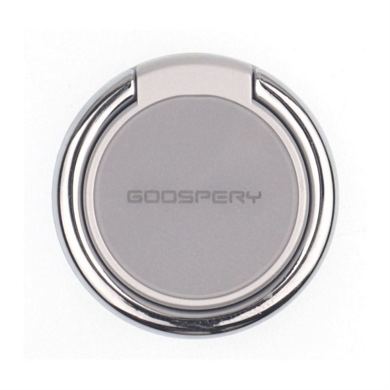 Suport Telefon Inel Multifunctional Mercury, 360°, Argintiu