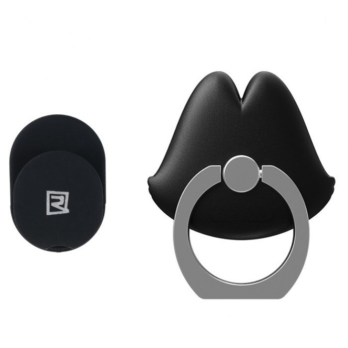 Suport telefon Remax Lips, Negru