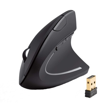 Mouse vertical , Anker, Ergonomic , Wireless 2,4G , Professional Optic , 800/1200/1600 DPI Mouse vertical , Anker, Ergonomic , Wireless 2,4G , Professional Optic , 800/1200/1600 DPI