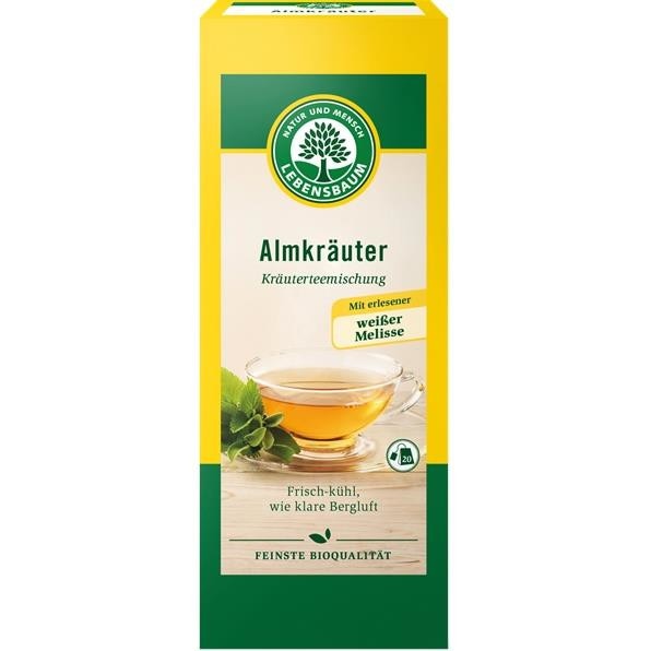 Ceai Bio cu Ierburi Alpine Lebensbaum 20dz