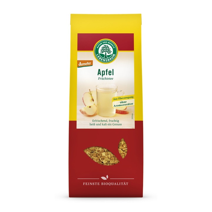 Ceai de mere Demeter bio, 100g, Lebensbaum