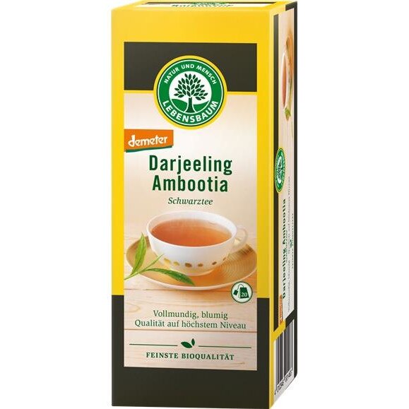 Ceai Bio Negru Darjeeling Lebensbaum 20dz