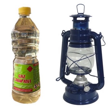 Pachet 1 x Gaz petrol lampant, 0.8l + 1 x Felinar Pachet 1 x Gaz petrol lampant, 0.8l + 1 x Felinar