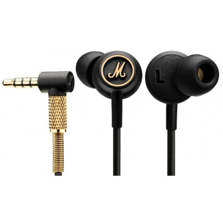 Marshall Mode EQ, vezetékes fülhallgató, arany/fekete