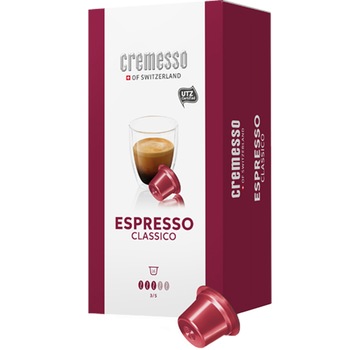 Capsule cafea Cremesso Espresso Classico, 16 capsule, 96 gr. Capsule cafea Cremesso Espresso Classico, 16 capsule, 96 gr.
