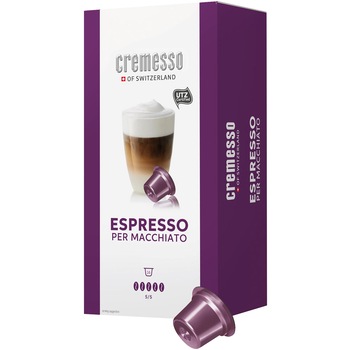 Capsule cafea Cremesso Espresso Per Macchiato, 16 capsule, 96 gr. Capsule cafea Cremesso Espresso Per Macchiato, 16 capsule, 96 gr.