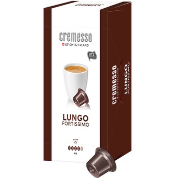 Capsule cafea Cremesso Lungo Fortissimo, 16 capsule, 96 gr.
