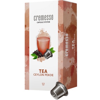 Capsule ceai Cremesso Ceylon Pekoe Tea, 16 capsule, 45 gr. Capsule ceai Cremesso Ceylon Pekoe Tea, 16 capsule, 45 gr.