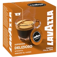 Cafea capsule Lavazza A Modo Mio Delizioso , 16 Cafea capsule, 120 gr.