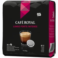 Paduri cafea Cafe Royal Lungo Forte, 36 paduri, 250 gr.