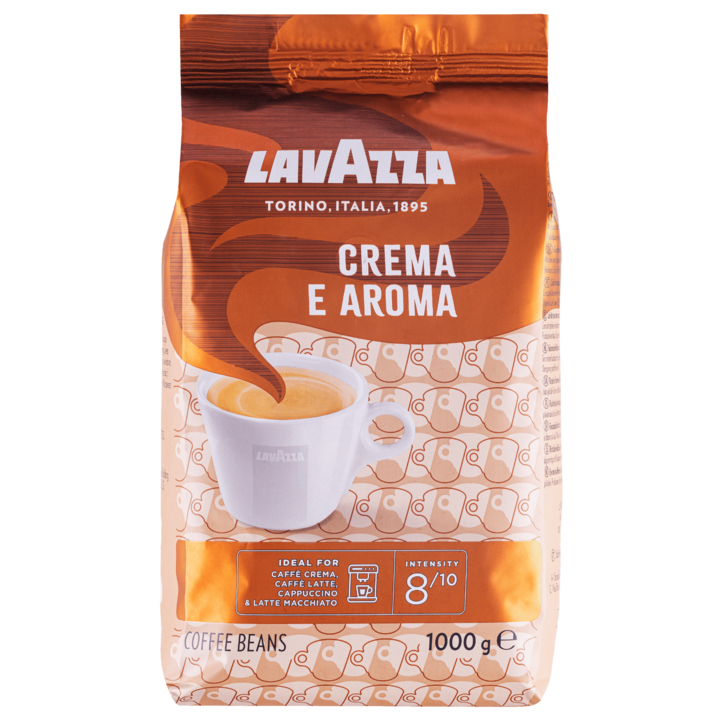 Кафе на зърна Lavazza Crema e Aroma, 1 кг - eMAG.bg