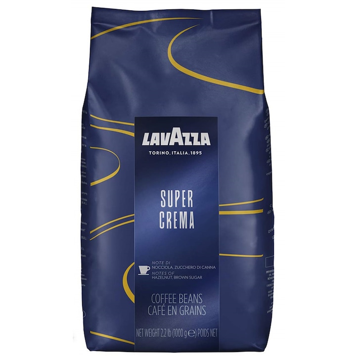 Cafea Boabe Lavazza Super Crema, 1 Kg