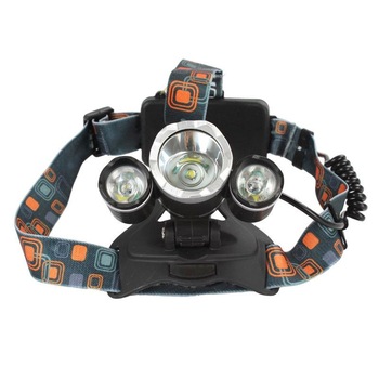 Lanterna frontala cu LED si acumulator, Zoom Cree 5W x 3, 1800 mAh, material ABS + Metal, raza actiune 400 m Lanterna frontala cu LED si acumulator, Zoom Cree 5W x 3, 1800 mAh, material ABS + Metal, raza actiune 400 m