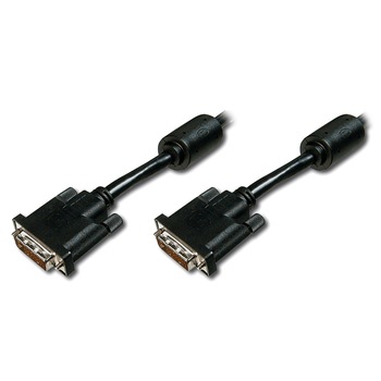 Cablu de conectare , Assmann , DVI 24+1 dual link , 2m Cablu de conectare , Assmann , DVI 24+1 dual link , 2m