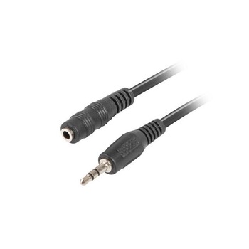 Lanberg stereo cable Mini Jack(M)->Mini Jack(F) 2m Lanberg stereo cable Mini Jack(M)->Mini Jack(F) 2m