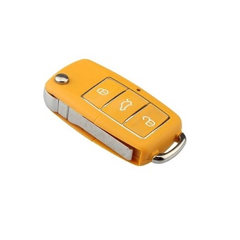 Carcasa telecomanda ART compatibila VOLKSWAGEN, GALBENA Carcasa telecomanda ART compatibila VOLKSWAGEN, GALBENA