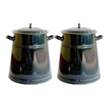 Pachet 2 x Bidon Untura, Garnita Emailta, 10l Pachet 2 x Bidon Untura, Garnita Emailta, 10l