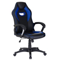 scaun gaming qmobili race albastru piele ecologica forma ergonomica mecanism tilt baza polipropilena brate tapitate imagen 6_0_
0