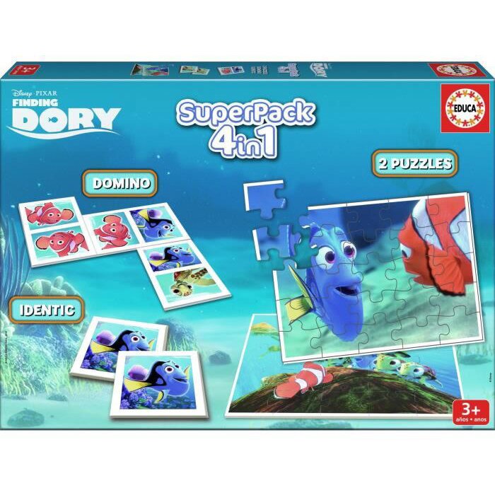 Puzzle Educa - Finding Dory, 2x25 piese (16691)