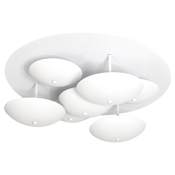 Milagro Multi 867 mennyezeti lámpa, LED, 42 W, Fém, Fehér