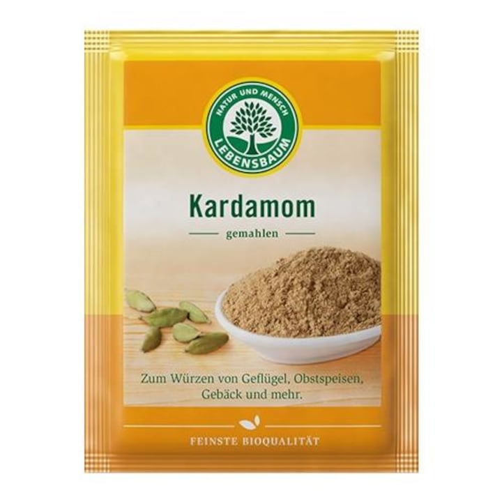 Cardamom macinat bio, 10g, Lebensbaum