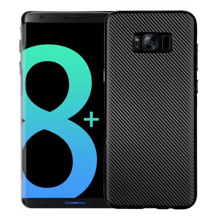 Husa Samsung Galaxy S8 Plus i-Zore Carbon Fiber Negru