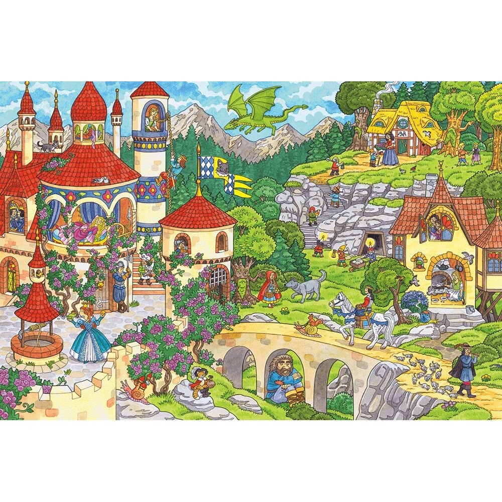 Puzzle Schmidt - A Fairytale Kingdom, 100 piese (56311)