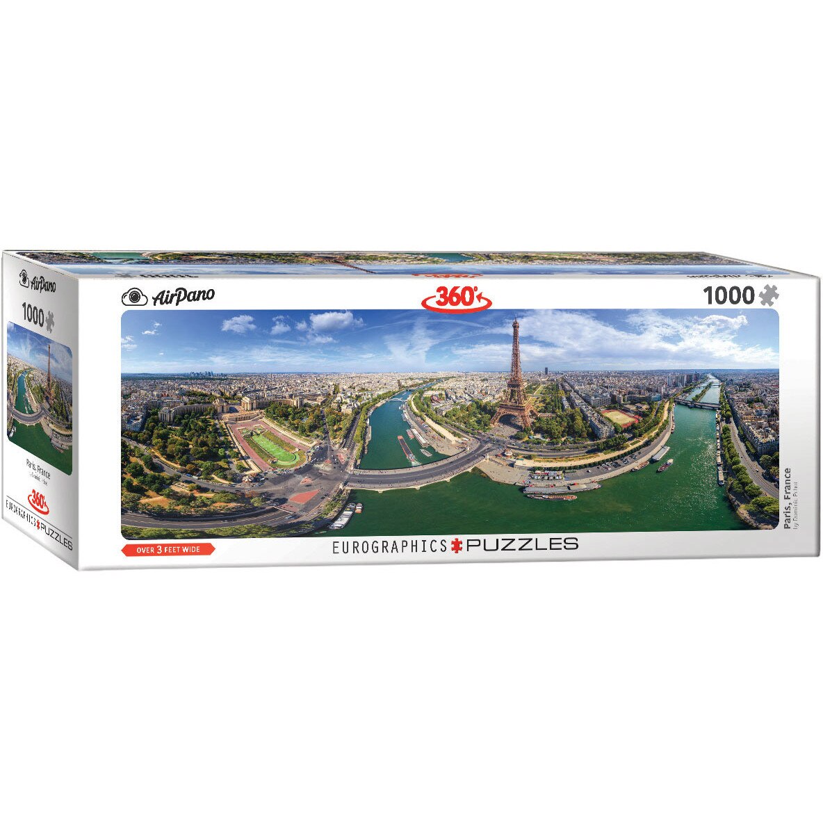 Puzzle panoramic Eurographics - Paris, France, 1.000 piese (6010-5373)