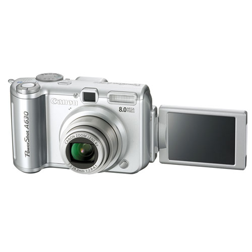 Aparat foto digital Canon PowerShot A630, 8MP - eMAG.ro