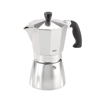 Espressor aluminiu Lucino 6 cesti, Gefu Espressor aluminiu Lucino 6 cesti, Gefu