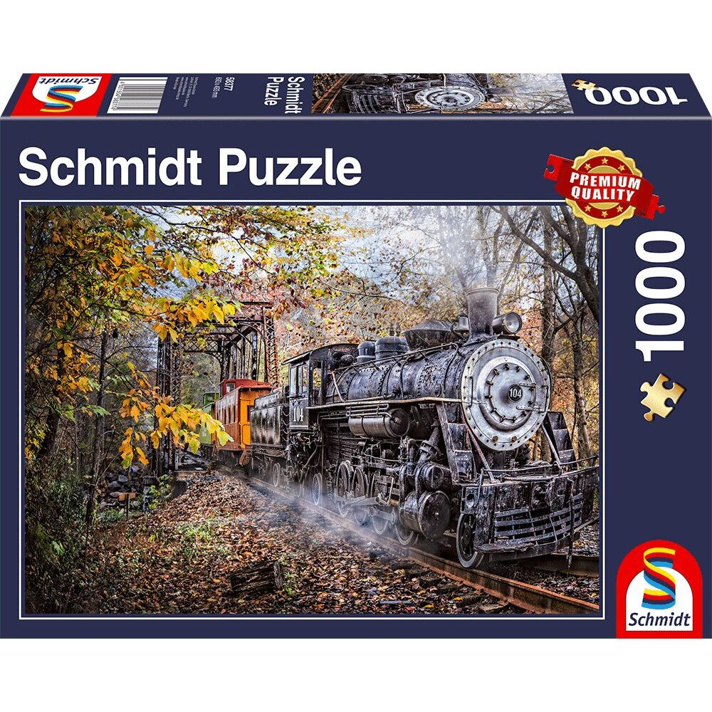 Puzzle Schmidt - Railway fascination, 1000 piese