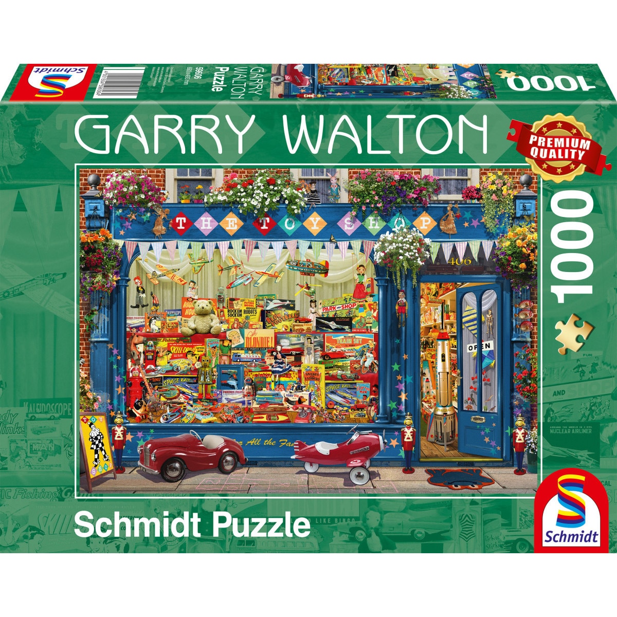 Puzzle Schmidt - Garry Walton: Toy store, 1000 piese