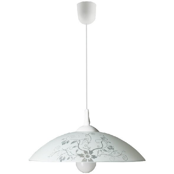 Pendul Lampex Oregon Z1, 1xE27, 60W, Alb