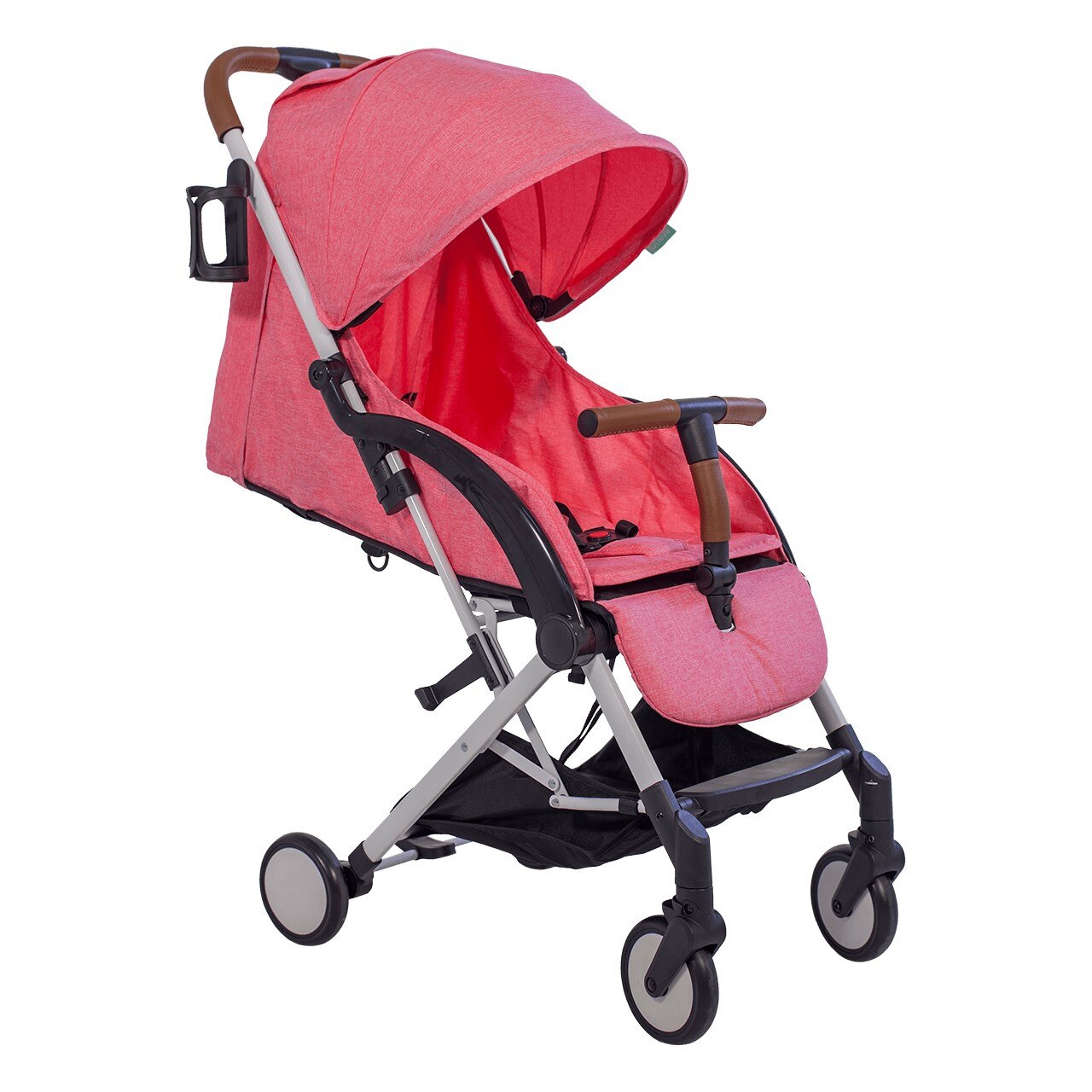 Carucior compact BEBUMI Sport 0-4 ani Food Tray Roz