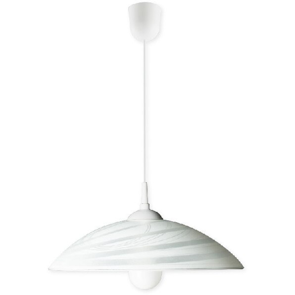 Pendul Lampex Baden Z1, 1xE27, 60 W, Alb