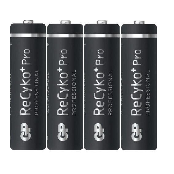 Set 4 acumulatori R6/AA GP ReCyko+ Pro Professional 2000mAh