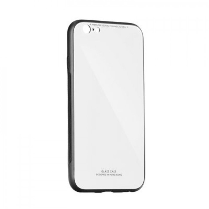 Стъклен кейс - Huawei Mate 20 Pro, бял