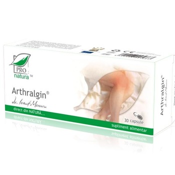 Arthralgin, Pro Natura, 30 capsule Arthralgin, Pro Natura, 30 capsule